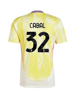 Juventus Juan Cabal #32 Replika Borta Kläder 2024-25 Kortärmad